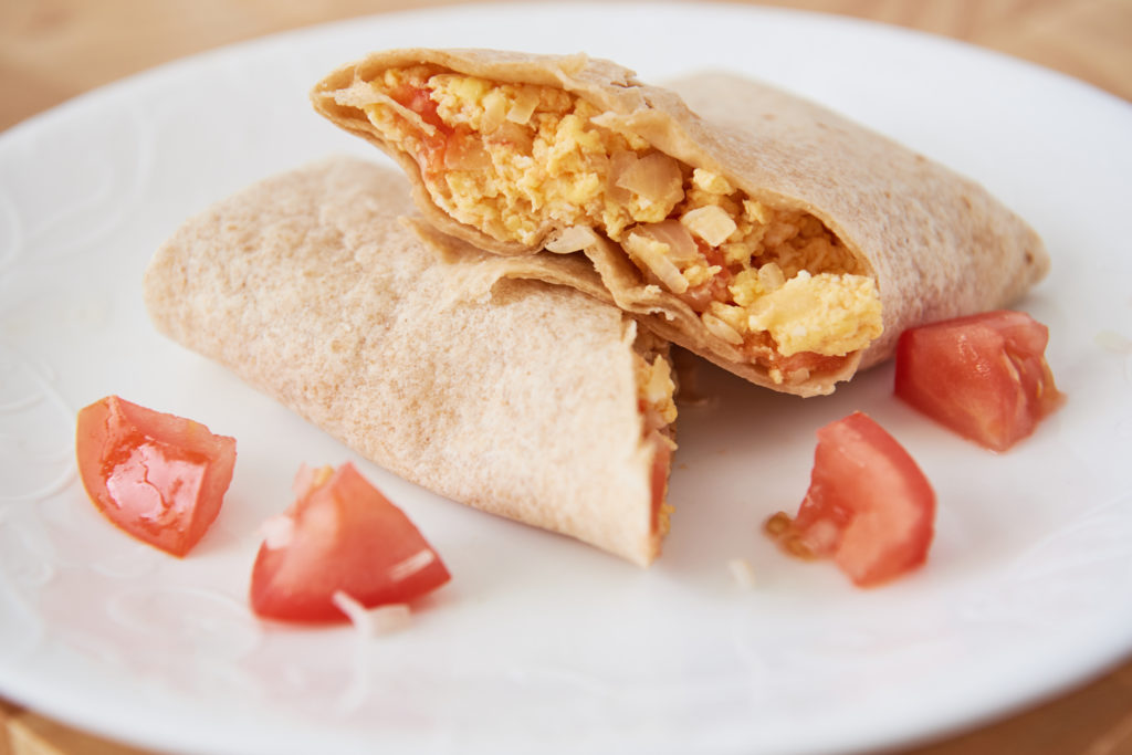 Breakfast Egg Burrito Eat Smart, Move More Virginia Family Nutrition Program