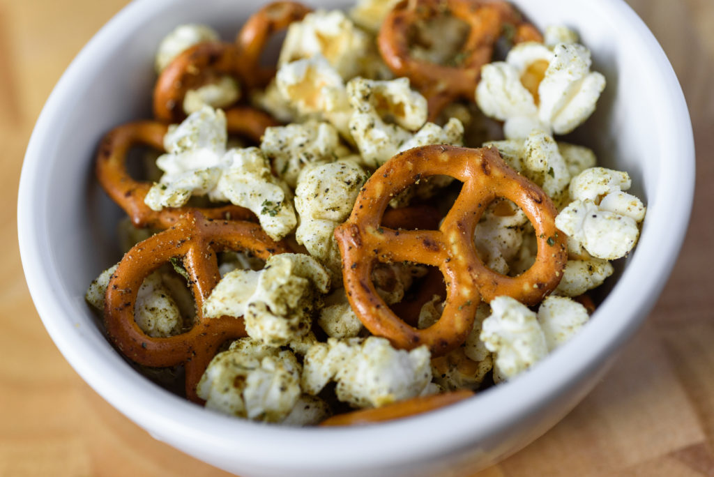 Herbed Popcorn & Pretzels Virginia Family Nutrition Program