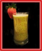 blended fruits and veggies drink