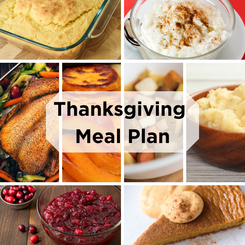 FNP Holiday Tips: Thanksgiving Meal Plan | Virginia Family Nutrition ...