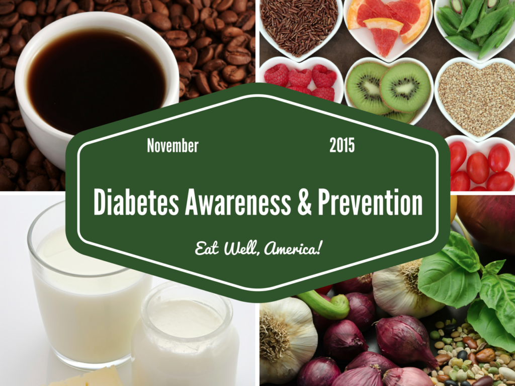 How can America eat well to prevent diabetes?