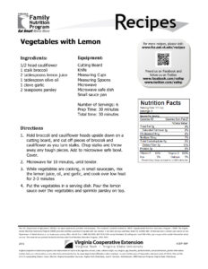 mixed veggie recipe