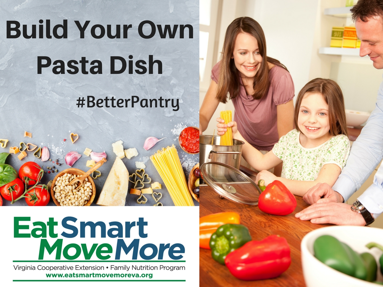 Build Your Own Pasta Dish | Virginia Family Nutrition Program