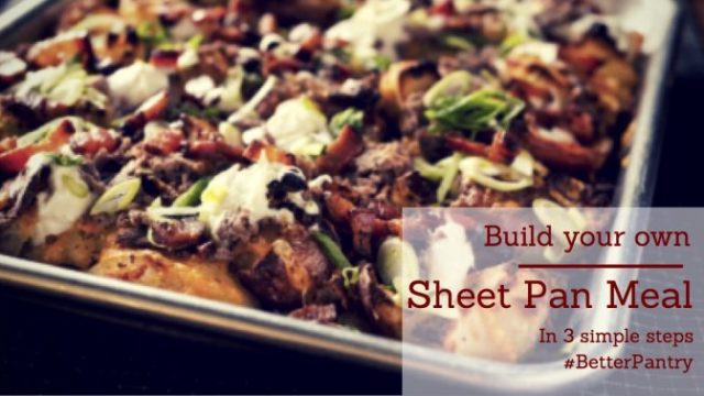 Build your Own Sheet Pan Meal in 3 Simple Steps