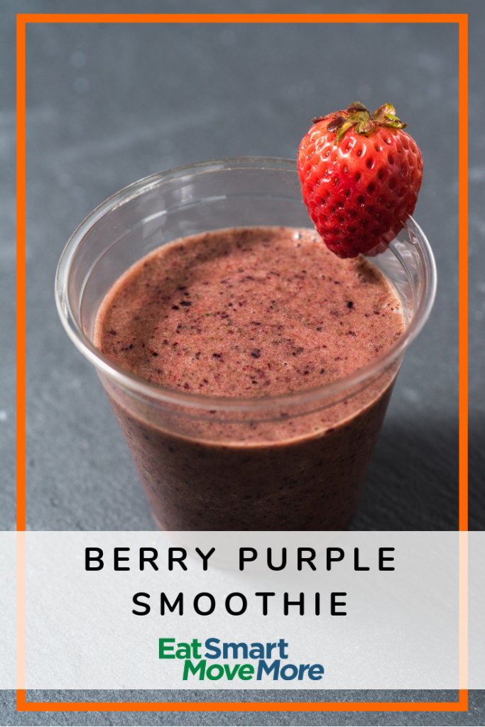 Berry Purple Smoothie - Eat Smart, Move More VA