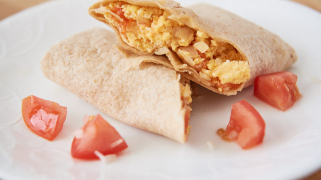 Breakfast Egg Burrito