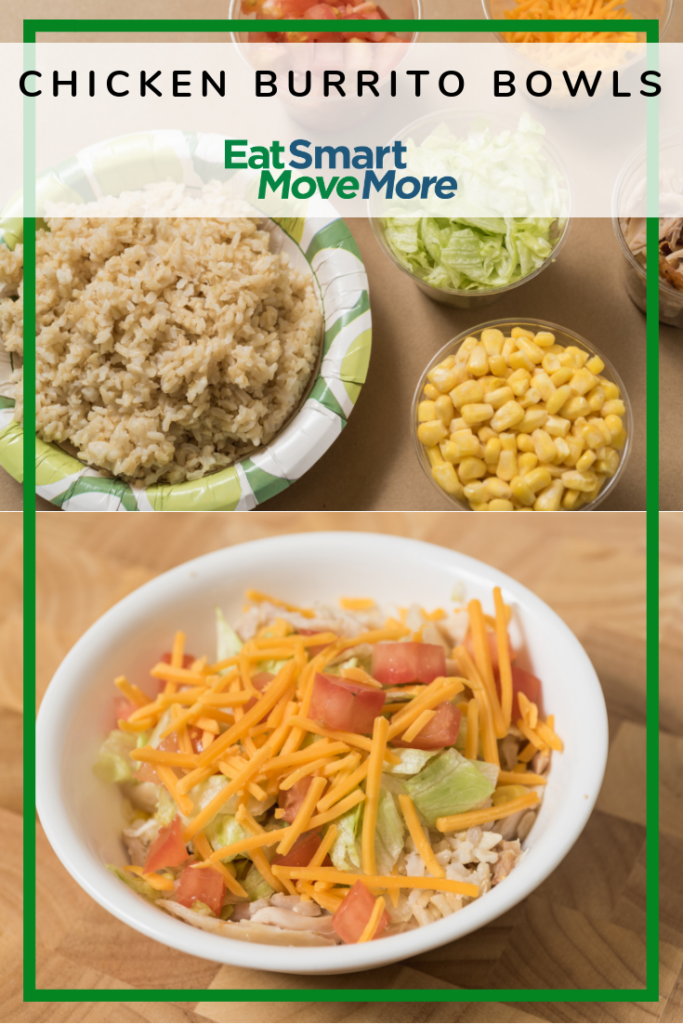 Chicken Burrito Bowls - Eat Smart, Move More VA
