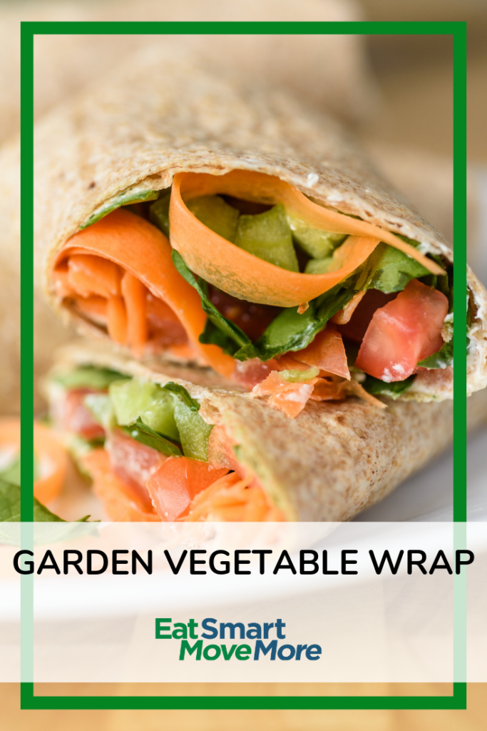 Garden Vegetable Wrap - Eat Smart, Move More VA