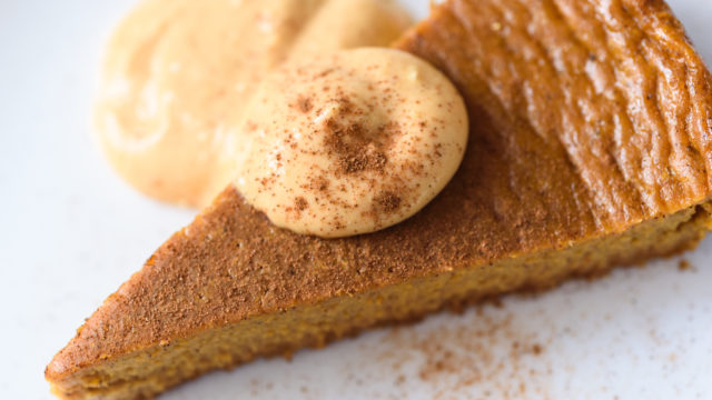 Crustless Pumpkin Pie