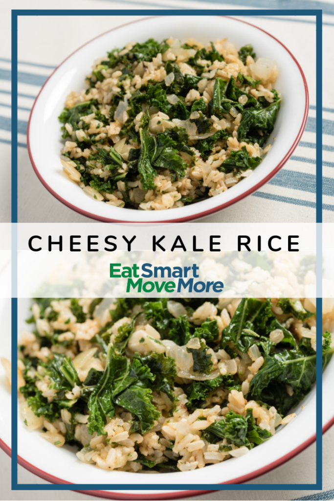 Cheesy Kale Rice - Eat Smart, Move More VA