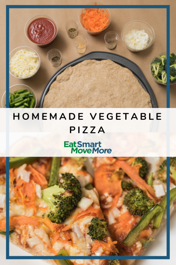 Homemade Vegetable Pizza - Eat Smart, Move More VA