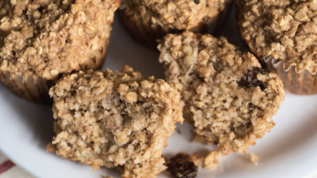 Oatmeal Raisin Muffins
