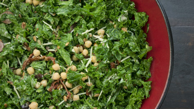 Chickpeas and Kale