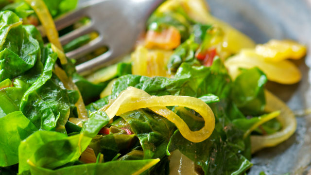 Swiss Chard and Cranberries