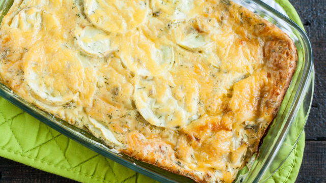 Summer Squash and Zucchini Casserole