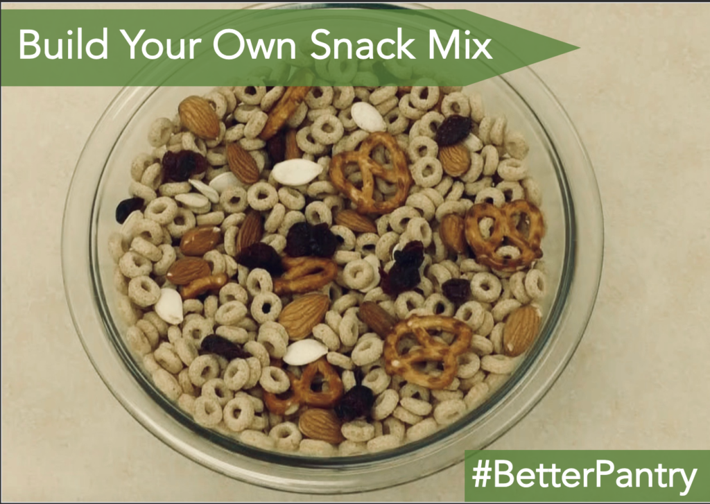 bowl of healthy snack mix