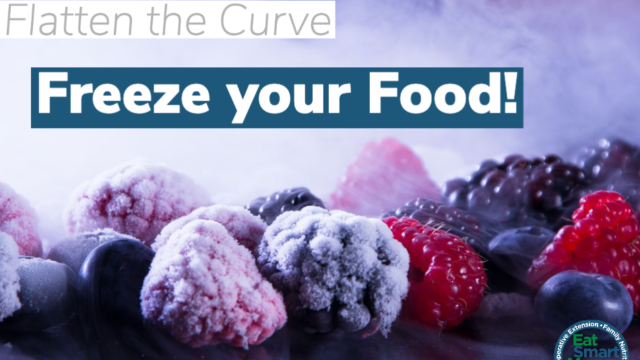 #StayHome Tips: How to Freeze Food