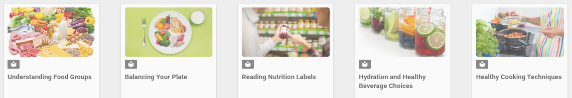 My Balanced Plate courses overview (part 2)