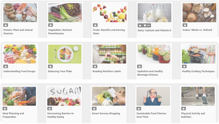 My Balanced Plate course preview